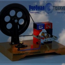 физика, машина, магнитоэлектрическая, генератор ручной